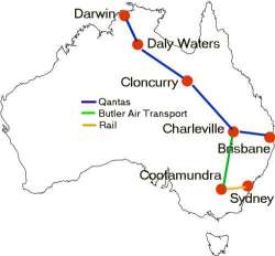 Australia route