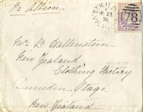 1876 from Victoria